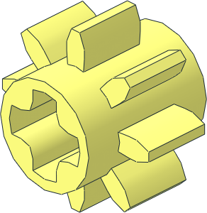 Technic Gear  8 Tooth
