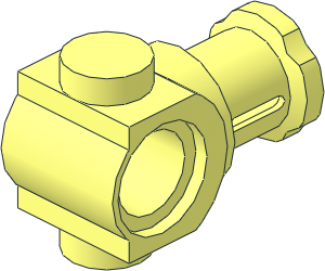 Technic Connector (Pin/Bush) with 2 Studs