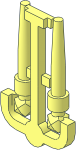 Minifig Tool Wands on Sprue Minifig Tool Wands on Sprue