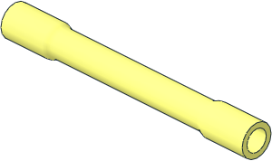 Technic Pneumatic Tube  5L with End Bulges