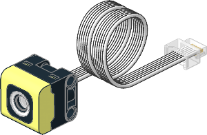 Electric Powered Up Colour Sensor with Coiled Cable Electric Powered Up Colour Sensor with Coiled Cable