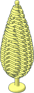 Plant Tree Columnar  4 x  4 x 11.5