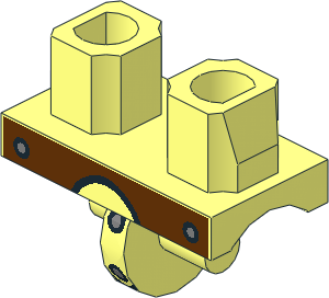 ~Minifig Hips with LOTR Leather Armour Pattern (Obsolete) ~Minifig Hips with LOTR Leather Armour Pattern (Obsolete)
