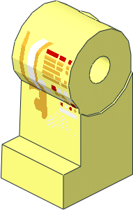 ~Minifig Leg Right with White and Gold Markings Pattern (Obsolete) ~Minifig Leg Right with White and Gold Markings Pattern (Obsolete)
