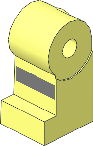 ~Minifig Leg Right with Reflective Stripe Pattern (Obsolete) ~Minifig Leg Right with Reflective Stripe Pattern (Obsolete)