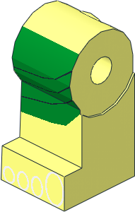 ~Minifig Leg Right with Green Kilt and Toes Pattern (Obsolete) ~Minifig Leg Right with Green Kilt and Toes Pattern (Obsolete)