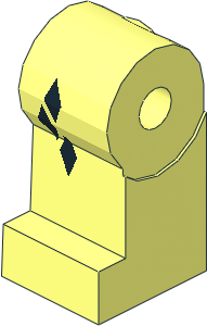 ~Minifig Leg Right with 3 Black Diamonds Pattern (Obsolete) ~Minifig Leg Right with 3 Black Diamonds Pattern (Obsolete)