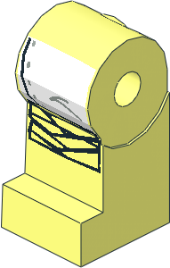 ~Minifig Leg Right with SW White Leggings Pattern (Obsolete) ~Minifig Leg Right with SW White Leggings Pattern (Obsolete)