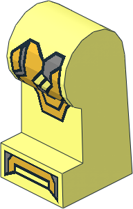 ~Minifig Leg Left with Iron Man Armoured Suit Mark XLII Pattern (Obsolete) ~Minifig Leg Left with Iron Man Armoured Suit Mark XLII Pattern (Obsolete)