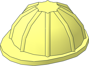 Minifig Construction Helmet