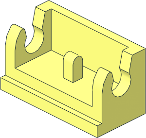 Hinge  1 x  2 Base