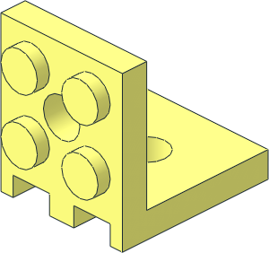 Bracket  2 x  2 -  2 x  2 Up