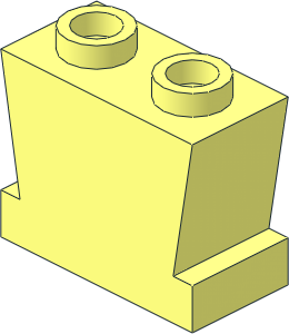 Minifig Hips and Legs with Integral Legs