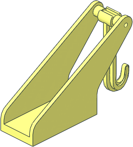 Tow Crane 2 x 4 x 3 with Hook Tow Crane 2 x 4 x 3 with Hook