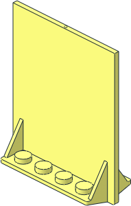 Door  2 x  8 x  6 Revolving with Shelf Supports