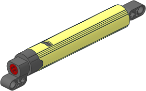 Technic Linear Actuator 12 x  2 x  2 (Contracted)