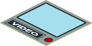 Sticker  1.9 x  1.9 with Video Screen