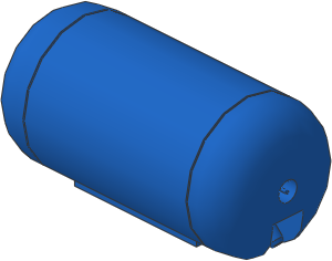 ~_Technic Pneumatic Airtank Blue (Obsolete) ~_Technic Pneumatic Airtank Blue (Obsolete)