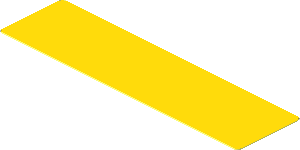 Sticker  0.8 x  3 Yellow