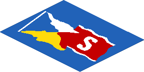 Sticker 2.4 x 3 with Stena Flag Sticker 2.4 x 3 with Stena Flag
