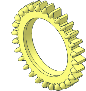 ~Technic Differential Crown Wheel 28 Tooth ~Technic Differential Crown Wheel 28 Tooth