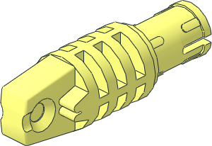 Hinge Arm Locking with Single Finger and Friction Pin