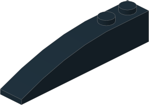 ~_Wedge  2 x  6 Double Right Black (Obsolete)