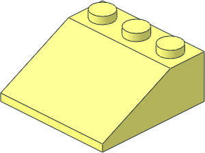 Slope Brick 33  3 x  3