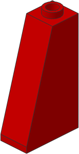 ~_Slope Brick 75 2 x 1 x 3 Red (Obsolete) ~_Slope Brick 75 2 x 1 x 3 Red (Obsolete)