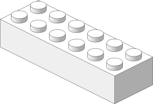 ~_Brick  2 x  6 White (Obsolete)