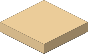 ~_Tile  2 x  2 with Groove Tan (Obsolete)