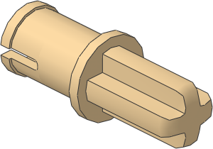 ~_Technic Axle Pin Tan (Obsolete)