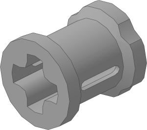 ~_Technic Bush Light Bluish Grey (Obsolete)