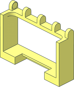Hinge Car Roof Holder  1 x  4 x  2