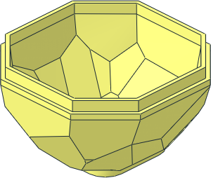 Rock  4 x  4 x  1.667 Bottom