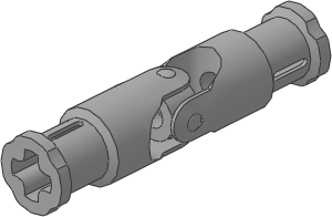 ~_Technic Universal Joint (Complete) Light Bluish Grey (Obsolete) ~_Technic Universal Joint (Complete) Light Bluish Grey (Obsolete)