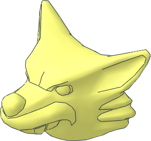 Minifig Headdress Werewolf