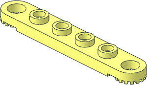 Technic Plate  1 x  6 with Holes