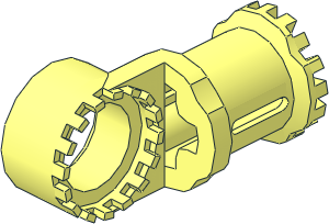 Technic Connector Toggle Joint Toothed