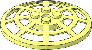 Dish  6 x  6 Inverted Webbed Type 2