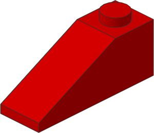 ~_Slope Brick 33  3 x  1 Red (Obsolete)
