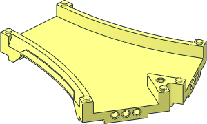 Car Track 16 x 8 x 2 Y-Branch Car Track 16 x 8 x 2 Y-Branch
