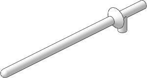 ~_Minifig Lance White (Obsolete)