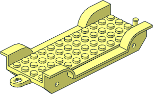~Vehicle Chassis 12 x  6 with Tow-Hook