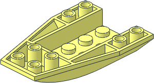 Wedge  6 x  4 Triple Curved Inverted