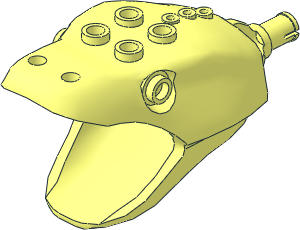 Animal Serpent Basilisk Head