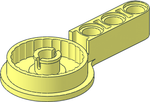 Technic Beam 3 with Rotation Joint 3 Pin Technic Beam 3 with Rotation Joint 3 Pin