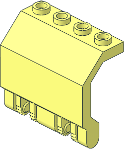 Hinge Panel 2 x 4 x 3.333 Locking Hinge Panel 2 x 4 x 3.333 Locking