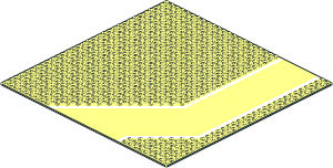 Baseplate 32 x 32 Road 9-Stud Driveway with White Lines Pattern Baseplate 32 x 32 Road 9-Stud Driveway with White Lines Pattern
