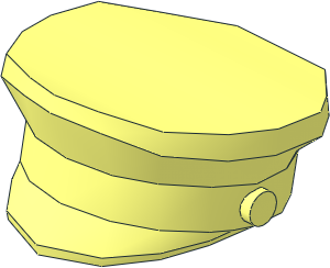 Minifig Hat Police Minifig Hat Police